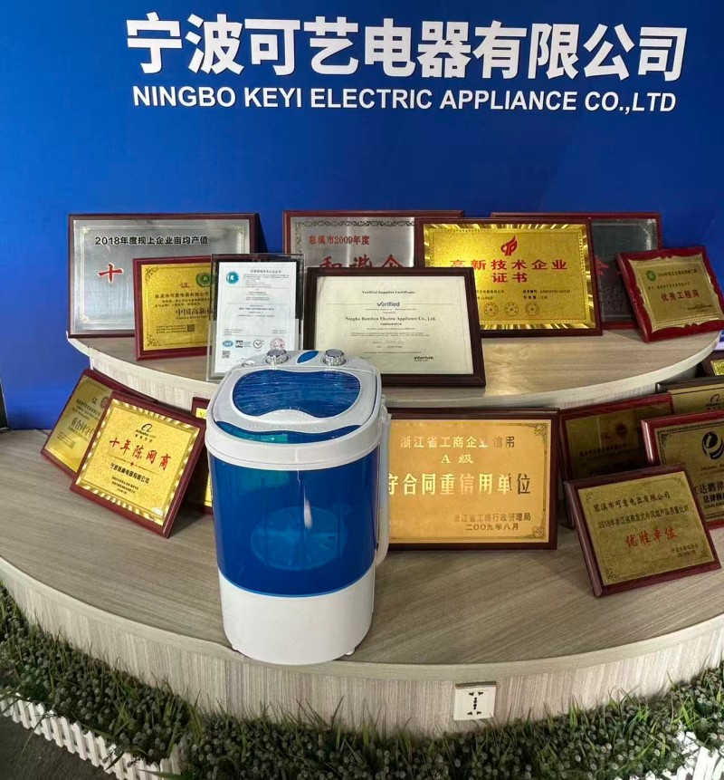 Мини пералнята 2026 DC на Keyi Electric осигурява ЕС CE сертификат, смесваща преносимост и съответствие за посрещане на различни нужди